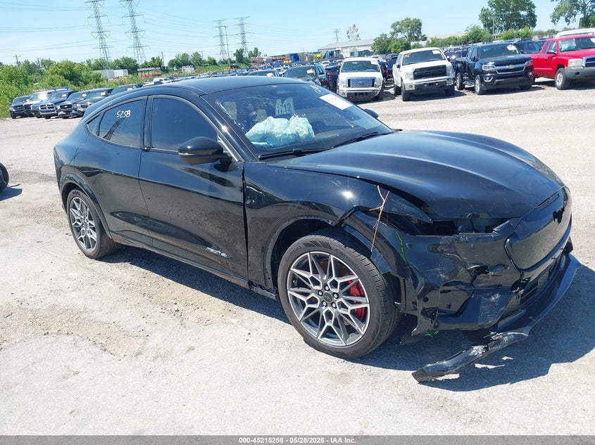 2024 Ford Mustang mach-e VIN 3FMTK4SX0RMA31876 IAAI salvage auction — FRONT END, Salvage Title, sold $12,100 on 2026-07-09 (photo 1)