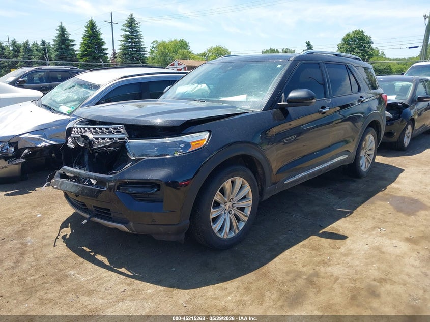 2020 Ford Explorer VIN 1FMSK8FH5LGA13526 IAAI salvage auction — FRONT END, Salvage Title, sold $4,800 on 2026-07-09 (photo 2)