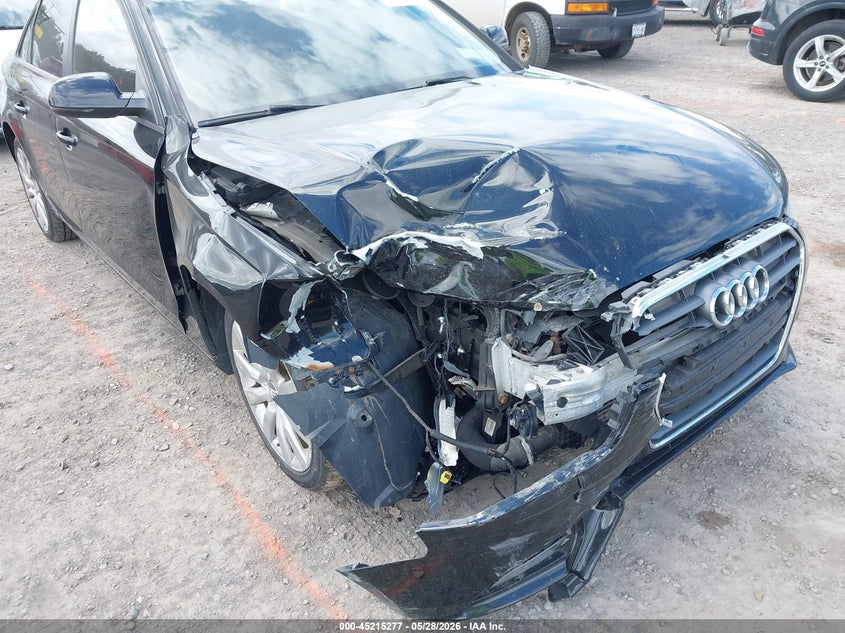 2013 Audi A4 VIN WAUBFAFL0DN025100 IAAI salvage auction — RIGHT FRONT, Mv-907A (New York), sold $25 on 2026-07-30 (photo 6)