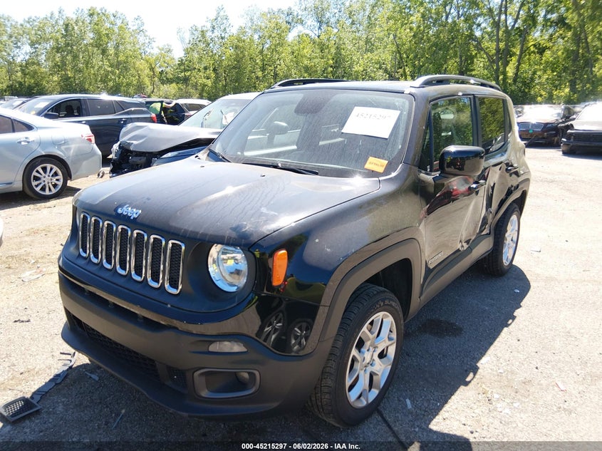 2018 Jeep Renegade VIN ZACCJBBB9JPG95210 IAAI salvage auction — LEFT SIDE, Salvage Title, sold $2,250 on 2026-07-21 (photo 2)