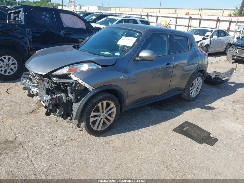 2014 Nissan Juke VIN JN8AF5MV5ET359604 IAAI salvage auction — FRONT END, Original (Texas), sold $1,425 on 2026-07-15 (photo 2)