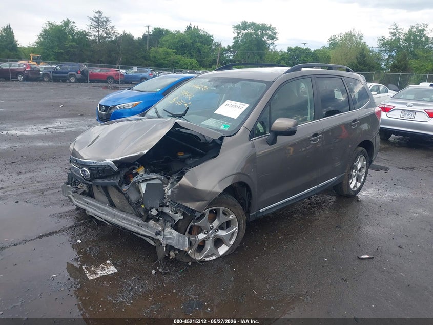 2018 Subaru Forester VIN JF2SJAWCXJH491582 IAAI salvage auction — FRONT END, Salvage Title, sold $50 on 2026-07-28 (photo 2)