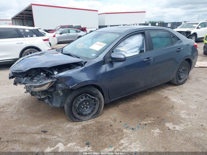 2018 Toyota Corolla VIN 5YFBURHEXJP780999 IAAI salvage auction — FRONT END, Salvage Title, sold $925 on 2026-07-21 (photo 2)