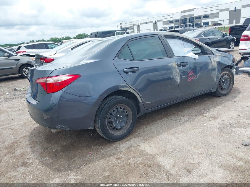 2018 Toyota Corolla VIN 5YFBURHEXJP780999 IAAI salvage auction — FRONT END, Salvage Title, sold $925 on 2026-07-21 (photo 4)