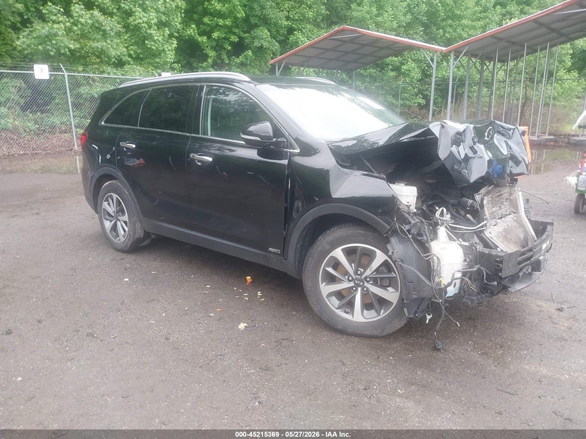 2019 Kia Sorento VIN 5XYPHDA51KG536980 IAAI salvage auction — FRONT END, Salvage - Greater Than 75% (Maryland), sold $1,450 on 2026-07-28 (photo 1)