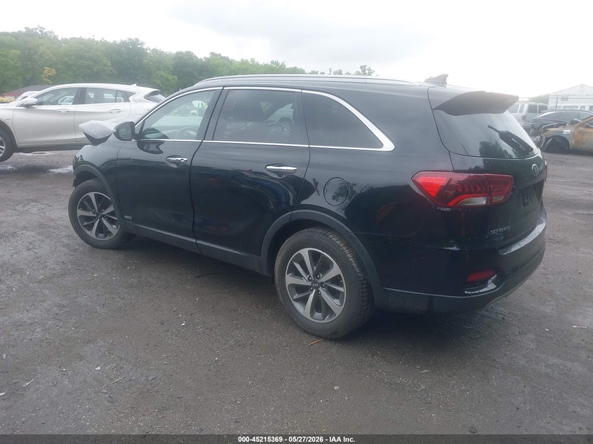 2019 Kia Sorento VIN 5XYPHDA51KG536980 IAAI salvage auction — FRONT END, Salvage - Greater Than 75% (Maryland), sold $1,450 on 2026-07-28 (photo 3)