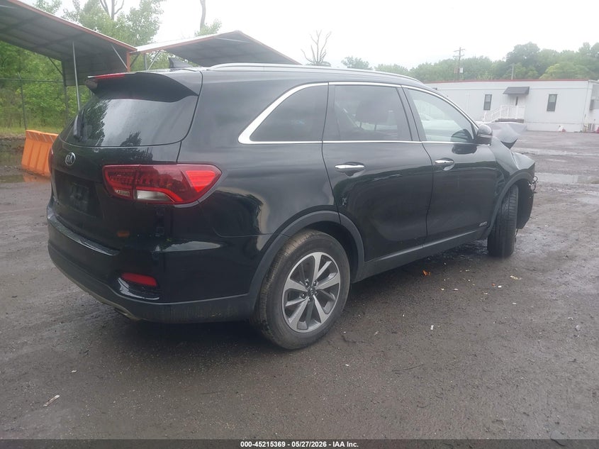 2019 Kia Sorento VIN 5XYPHDA51KG536980 IAAI salvage auction — FRONT END, Salvage - Greater Than 75% (Maryland), sold $1,450 on 2026-07-28 (photo 4)