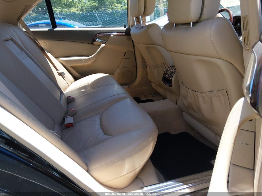 2003 Mercedes-benz S class VIN WDBNG84J63A349759 IAAI salvage auction — NORMAL WEAR, Original (Kentucky), sold $1,400 on 2026-07-06 (photo 8)