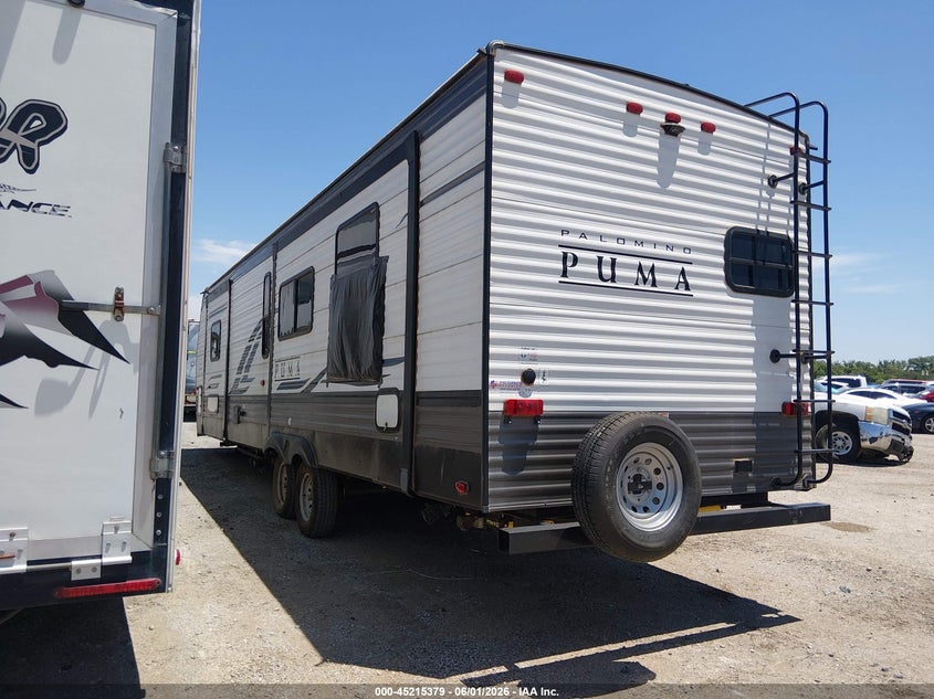 2021 Forest river Puma VIN 4X4TPUF21MP087875 IAAI salvage auction — HAIL, Original (Texas), sold $7,700 on 2026-07-28 (photo 3)