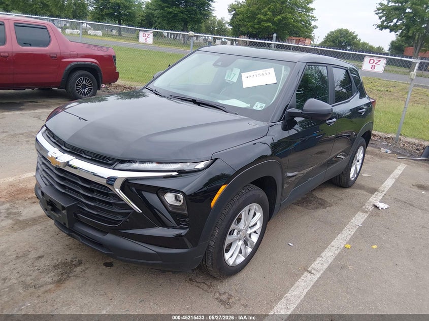2025 Chevrolet Trailblazer VIN KL79MMSP5SB097407 IAAI salvage auction — RIGHT SIDE, Salvage Title, sold $6,300 on 2026-07-20 (photo 2)