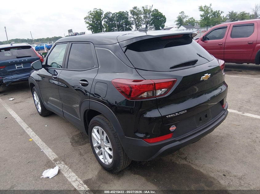 2025 Chevrolet Trailblazer VIN KL79MMSP5SB097407 IAAI salvage auction — RIGHT SIDE, Salvage Title, sold $6,300 on 2026-07-20 (photo 3)