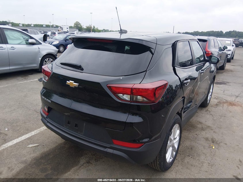 2025 Chevrolet Trailblazer VIN KL79MMSP5SB097407 IAAI salvage auction — RIGHT SIDE, Salvage Title, sold $6,300 on 2026-07-20 (photo 4)