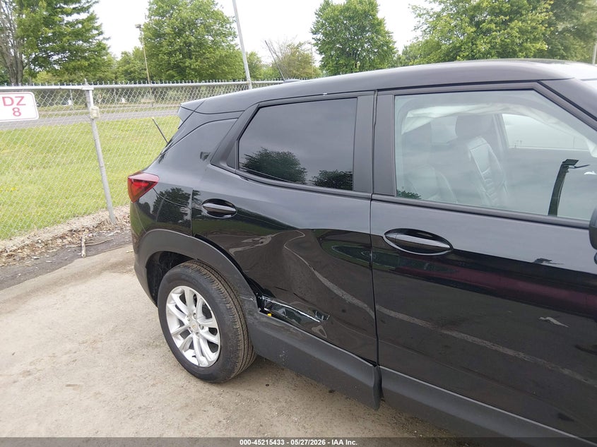 2025 Chevrolet Trailblazer VIN KL79MMSP5SB097407 IAAI salvage auction — RIGHT SIDE, Salvage Title, sold $6,300 on 2026-07-20 (photo 6)
