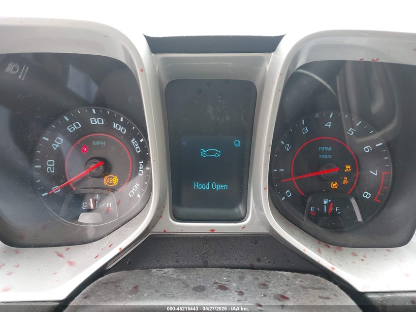 2014 Chevrolet Camaro VIN 2G1FB1E3XE9307775 IAAI salvage auction — FRONT END, Original (Texas), sold $2,650 on 2026-07-22 (photo 7)