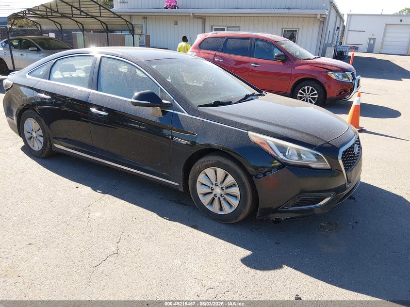 2016 Hyundai Sonata VIN KMHE24L16GA041518 IAAI salvage auction — SIDE, Salvage (Virginia), sold $625 on 2026-07-16 (photo 1)