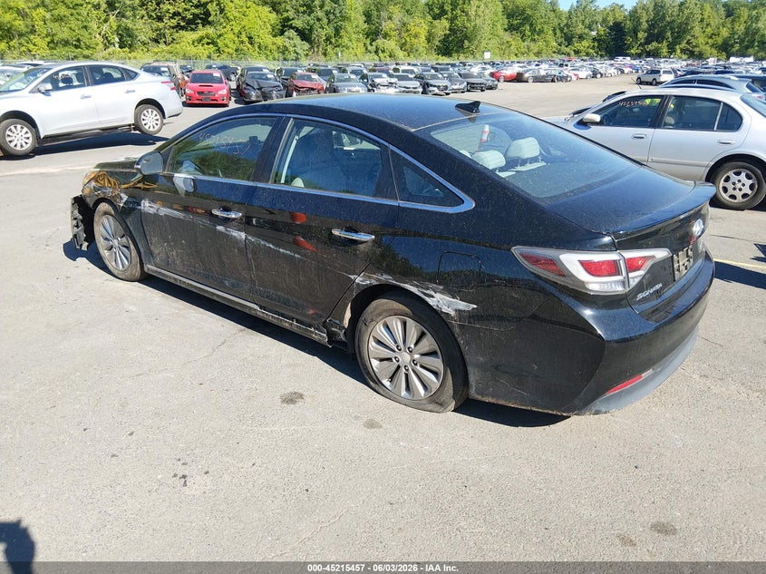 2016 Hyundai Sonata VIN KMHE24L16GA041518 IAAI salvage auction — SIDE, Salvage (Virginia), sold $625 on 2026-07-16 (photo 3)