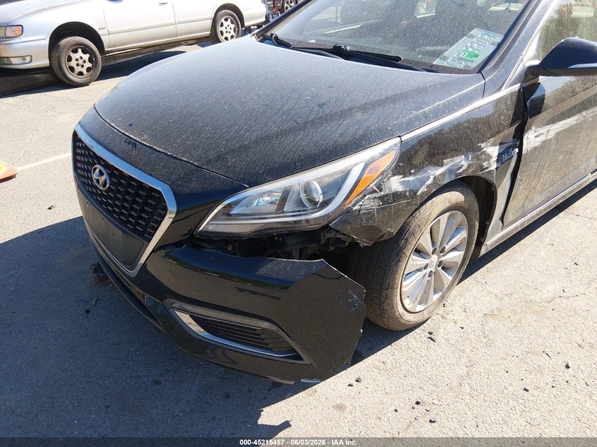 2016 Hyundai Sonata VIN KMHE24L16GA041518 IAAI salvage auction — SIDE, Salvage (Virginia), sold $625 on 2026-07-16 (photo 6)