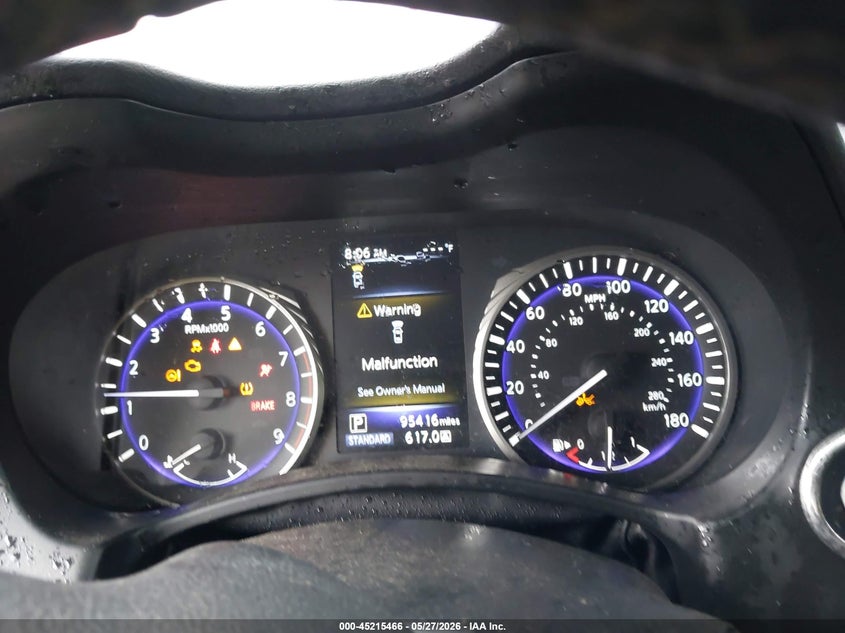 2019 Infiniti Q60 VIN JN1EV7EK5KM231095 IAAI salvage auction — FRONT END, Salvage Title, sold $2,400 on 2026-07-08 (photo 7)