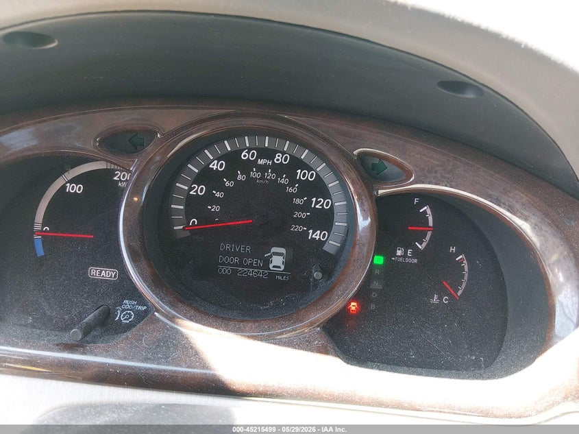 2007 Toyota Highlander hybrid VIN JTEEW21A570047411 IAAI salvage auction — REAR END, Clear (Montana), sold $1,450 on 2026-07-11 (photo 7)