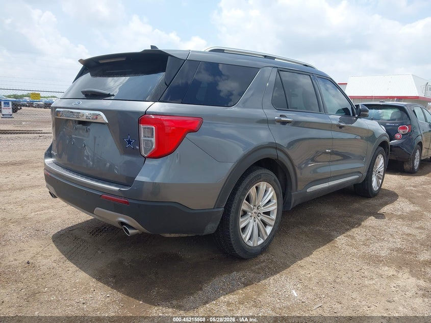 2023 Ford Explorer VIN 1FMSK7FH2PGC25722 IAAI salvage auction — WATER/FLOOD, Salvage Title, sold $11,600 on 2026-07-28 (photo 4)