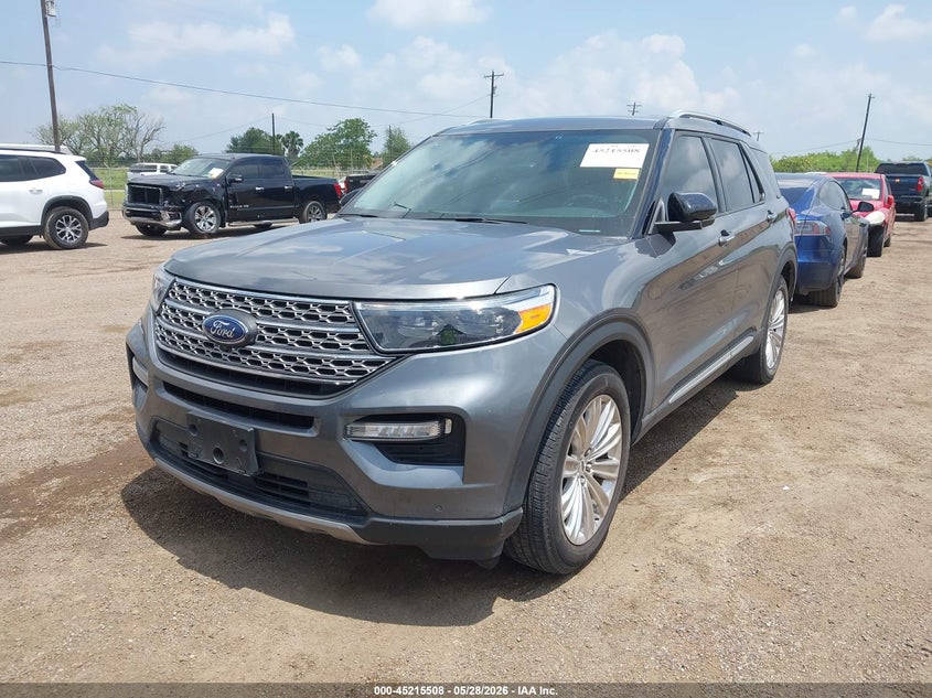 2023 Ford Explorer VIN 1FMSK7FH2PGC25722 IAAI salvage auction — WATER/FLOOD, Salvage Title, sold $11,600 on 2026-07-28 (photo 6)
