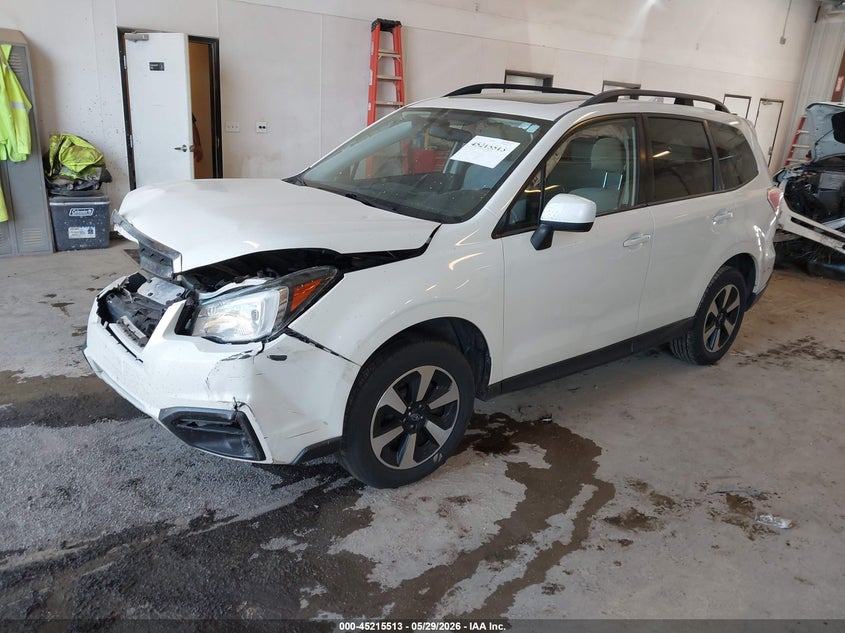 2017 Subaru Forester VIN JF2SJAEC7HH801537 IAAI salvage auction — FRONT END, Salvage Title, sold $550 on 2026-07-28 (photo 2)