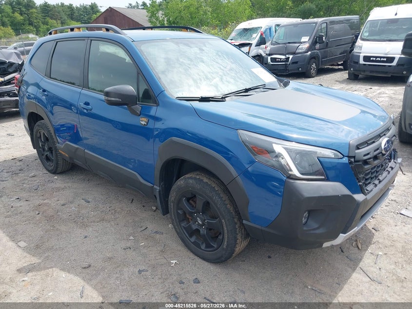 2022 Subaru Forester VIN JF2SKAMC3NH402067 IAAI salvage auction — FRONT END, Salvage (Massachusetts), sold $7,100 on 2026-07-17 (photo 1)