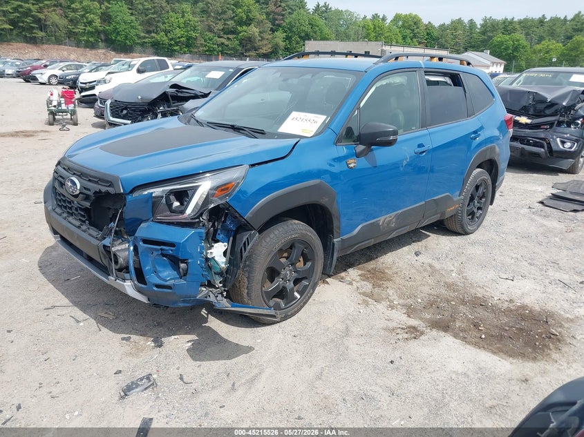 2022 Subaru Forester VIN JF2SKAMC3NH402067 IAAI salvage auction — FRONT END, Salvage (Massachusetts), sold $7,100 on 2026-07-17 (photo 2)
