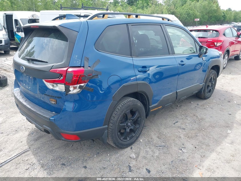 2022 Subaru Forester VIN JF2SKAMC3NH402067 IAAI salvage auction — FRONT END, Salvage (Massachusetts), sold $7,100 on 2026-07-17 (photo 4)