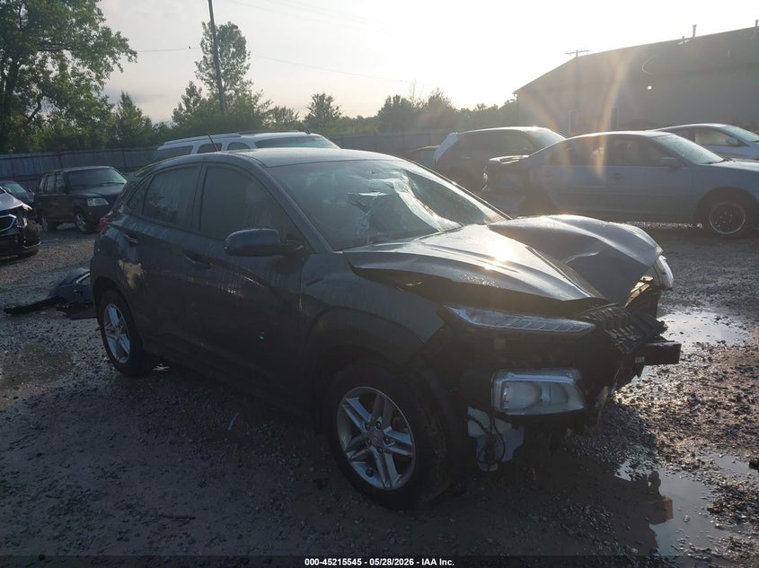 2021 Hyundai Kona VIN KM8K12AA3MU662321 IAAI salvage auction — FRONT END, Salvage Title, sold $2,100 on 2026-07-08 (photo 1)