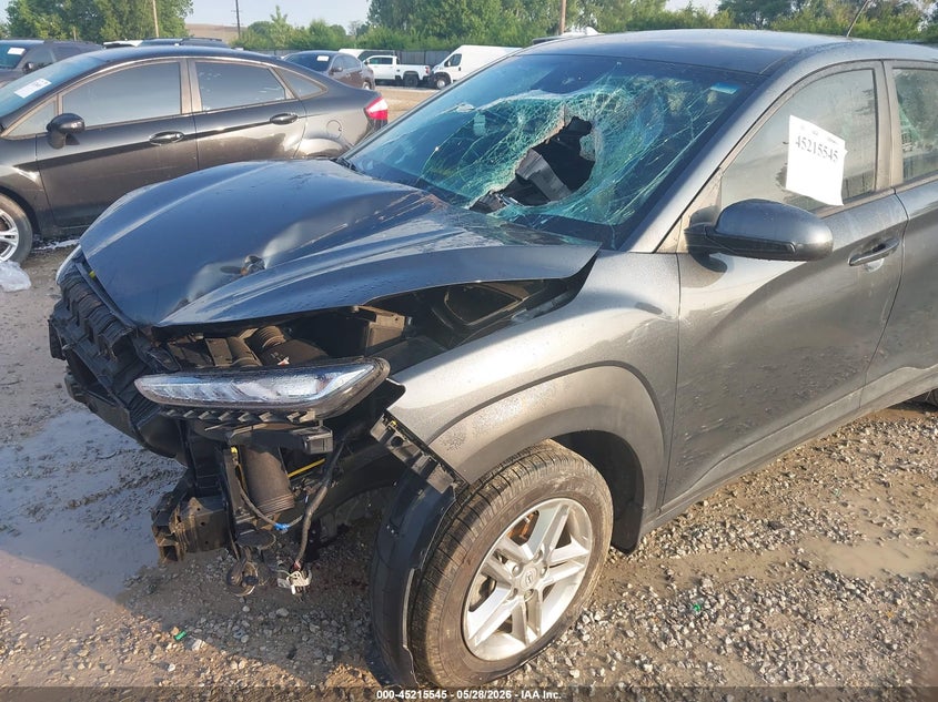 2021 Hyundai Kona VIN KM8K12AA3MU662321 IAAI salvage auction — FRONT END, Salvage Title, sold $2,100 on 2026-07-08 (photo 6)