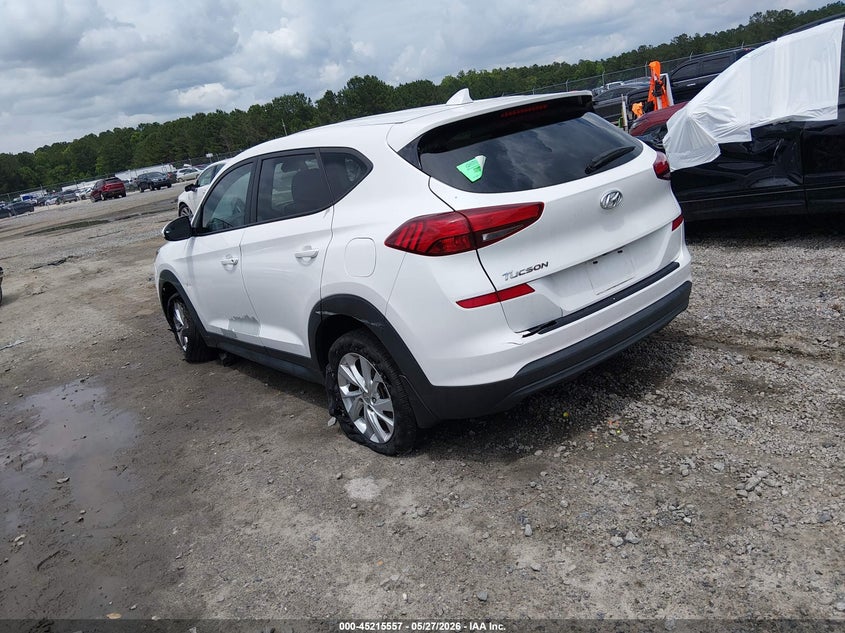 2021 Hyundai Tucson VIN KM8J23A40MU339014 IAAI salvage auction — SIDE, Salvage Title, sold $25 on 2026-07-12 (photo 3)