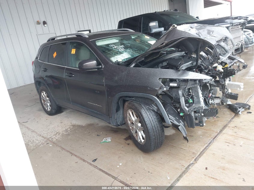 2015 Jeep Cherokee VIN 1C4PJLCB5FW539343 IAAI salvage auction — BIOHAZARD/CHEMICAL, Original (Texas), sold $300 on 2026-07-10 (photo 1)