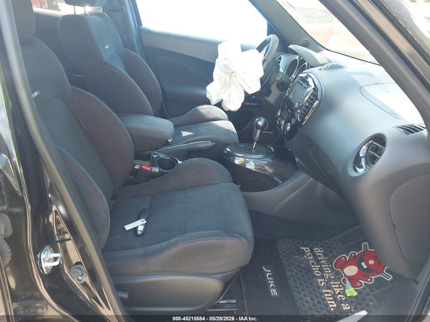 2015 Nissan Juke VIN JN8AF5MV9FT563744 IAAI salvage auction — FRONT END, Salvage Title, sold $700 on 2026-07-14 (photo 5)