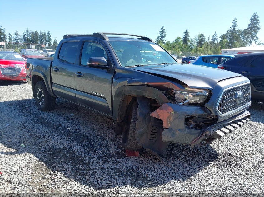 2018 Toyota Tacoma VIN 5TFCZ5AN8JX161246 IAAI salvage auction — FRONT END, Salvage Title, sold $6,600 on 2026-07-19 (photo 1)