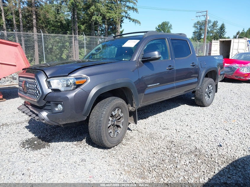 2018 Toyota Tacoma VIN 5TFCZ5AN8JX161246 IAAI salvage auction — FRONT END, Salvage Title, sold $6,600 on 2026-07-19 (photo 2)