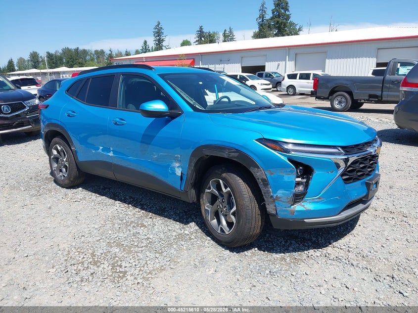 2025 Chevrolet Trax VIN KL77LHEP5SC325669 IAAI salvage auction — LEFT SIDE, Salvage Title, sold $3,500 on 2026-07-15 (photo 1)