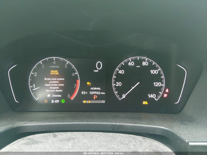 2025 Honda Pilot VIN 5FNYG1H4XSB020269 IAAI salvage auction — SIDE, Salvage Title, sold $10,600 on 2026-07-29 (photo 7)