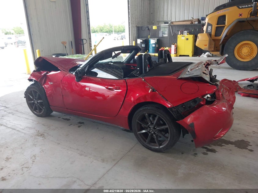 2016 Mazda Mx-5 VIN JM1NDAC70G0114437 IAAI salvage auction — FRONT & REAR, Salvage Title, sold $600 on 2026-07-06 (photo 3)