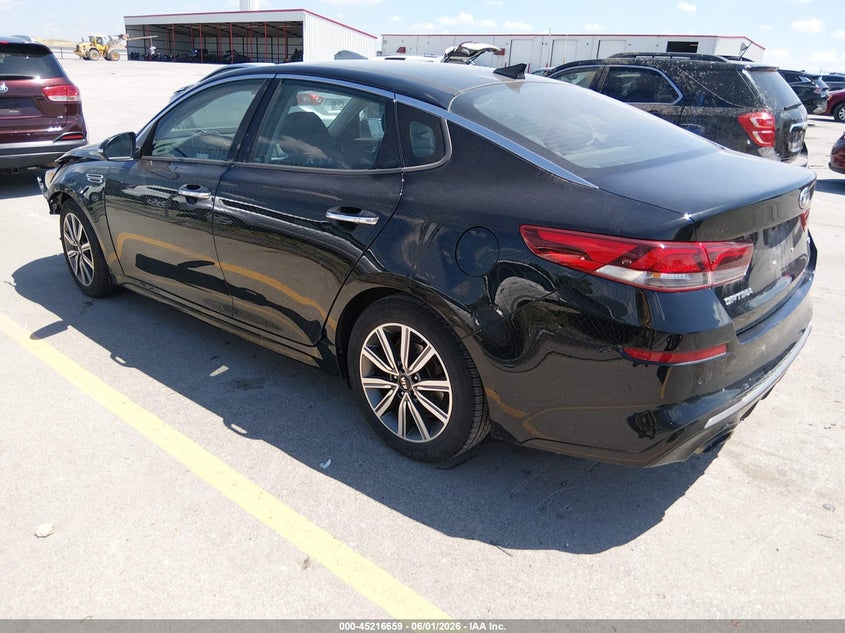 2019 Kia Optima VIN 5XXGU4L12KG316791 IAAI salvage auction — FRONT END, Salvage (Iowa), sold $2,000 on 2026-07-28 (photo 3)