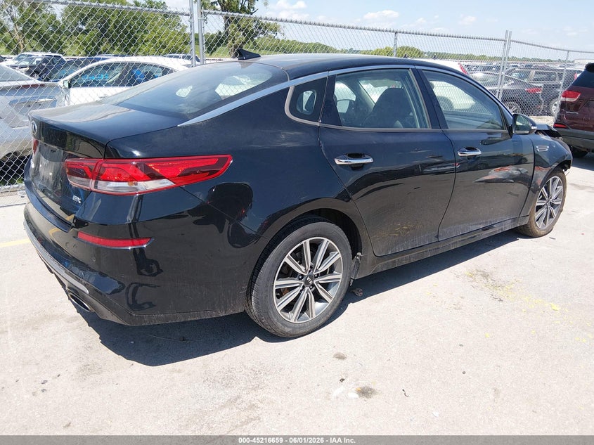 2019 Kia Optima VIN 5XXGU4L12KG316791 IAAI salvage auction — FRONT END, Salvage (Iowa), sold $2,000 on 2026-07-28 (photo 4)