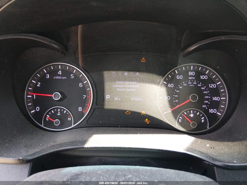 2019 Kia Optima VIN 5XXGU4L12KG316791 IAAI salvage auction — FRONT END, Salvage (Iowa), sold $2,000 on 2026-07-28 (photo 7)