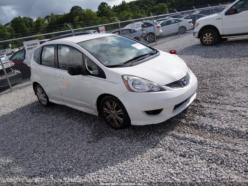 2011 Honda Fit VIN JHMGE8H57BC002004 IAAI salvage auction — FRONT END, Clear (Alabama), sold $375 on 2026-07-16 (photo 1)