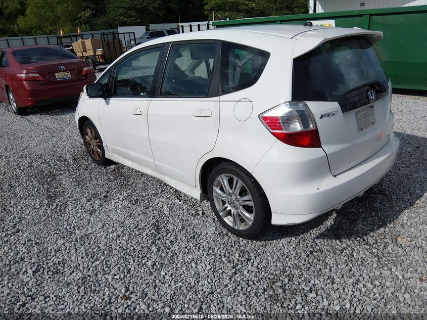 2011 Honda Fit VIN JHMGE8H57BC002004 IAAI salvage auction — FRONT END, Clear (Alabama), sold $375 on 2026-07-16 (photo 3)