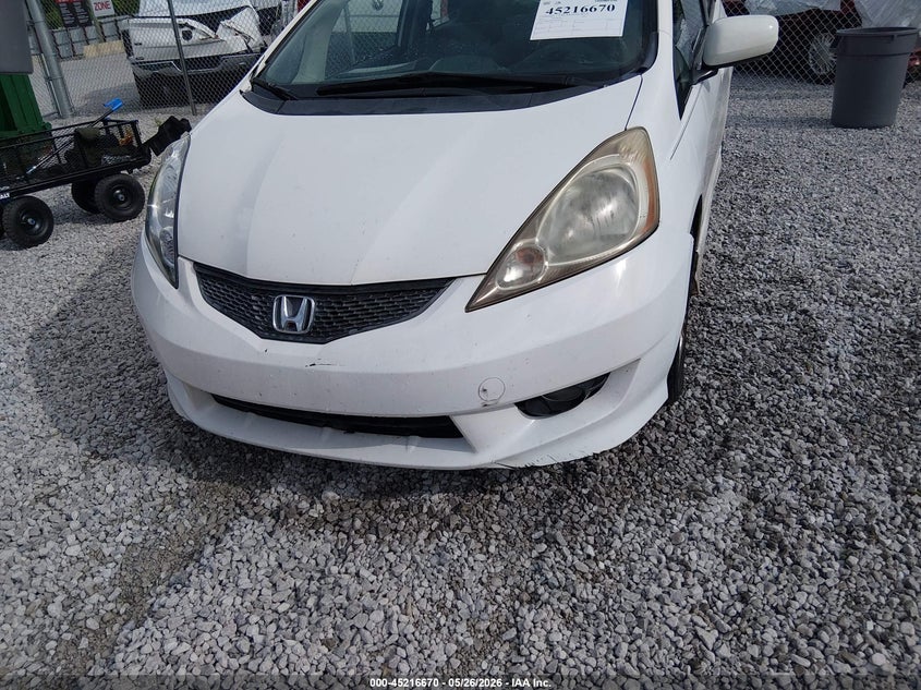 2011 Honda Fit VIN JHMGE8H57BC002004 IAAI salvage auction — FRONT END, Clear (Alabama), sold $375 on 2026-07-16 (photo 6)