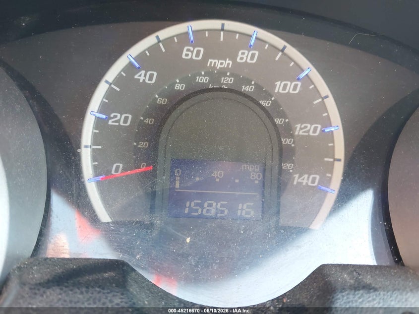 2011 Honda Fit VIN JHMGE8H57BC002004 IAAI salvage auction — FRONT END, Clear (Alabama), sold $375 on 2026-07-16 (photo 7)