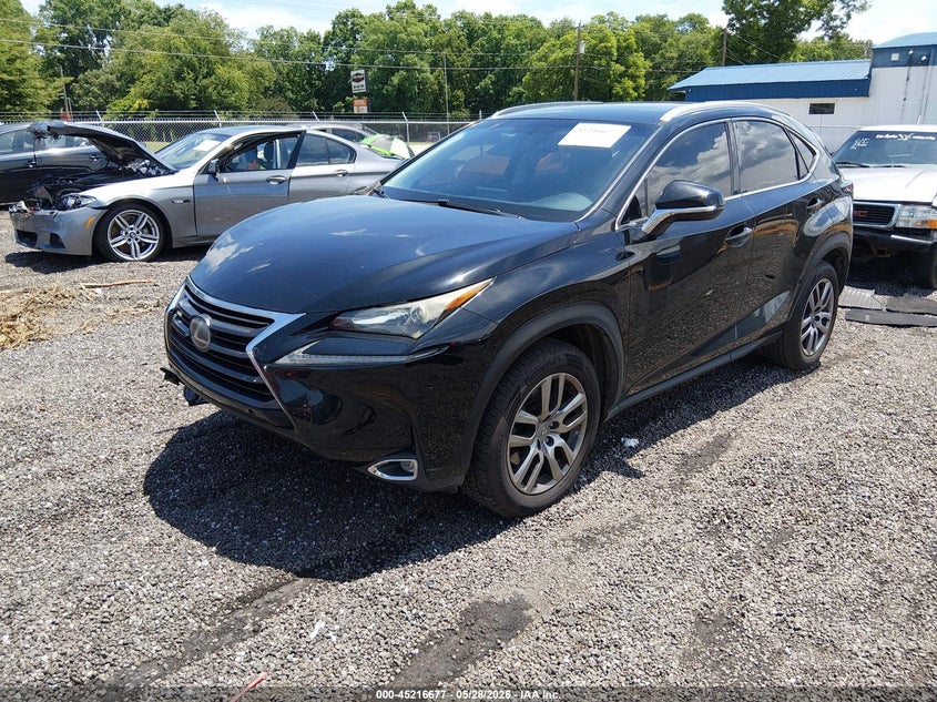 2016 Lexus Nx VIN JTJYARBZ8G2035641 IAAI salvage auction — FRONT END, Clear (South Carolina), sold $5,700 on 2026-07-28 (photo 2)