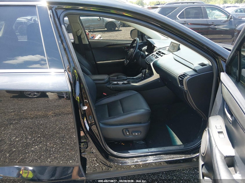 2016 Lexus Nx VIN JTJYARBZ8G2035641 IAAI salvage auction — FRONT END, Clear (South Carolina), sold $5,700 on 2026-07-28 (photo 5)