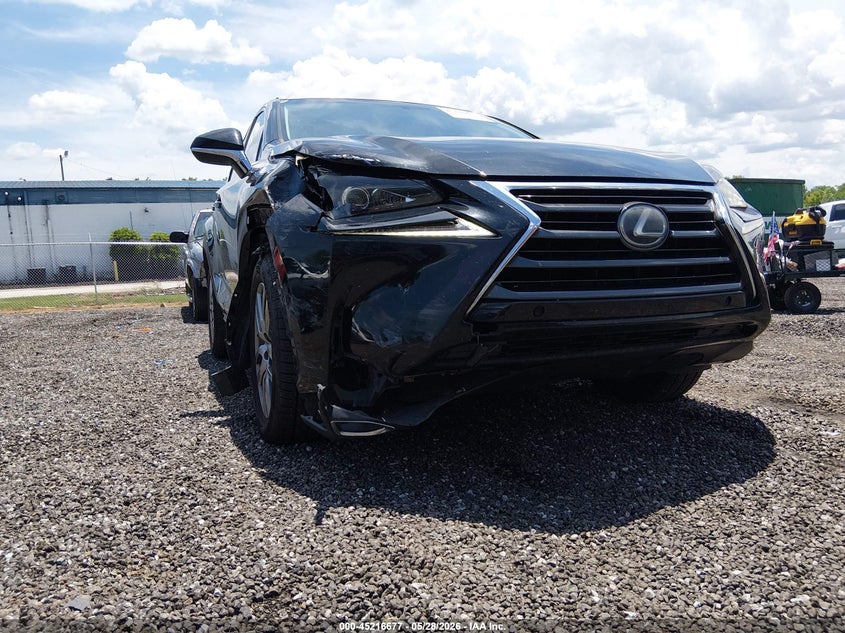 2016 Lexus Nx VIN JTJYARBZ8G2035641 IAAI salvage auction — FRONT END, Clear (South Carolina), sold $5,700 on 2026-07-28 (photo 6)