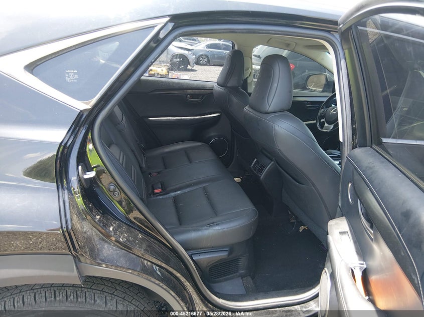 2016 Lexus Nx VIN JTJYARBZ8G2035641 IAAI salvage auction — FRONT END, Clear (South Carolina), sold $5,700 on 2026-07-28 (photo 8)